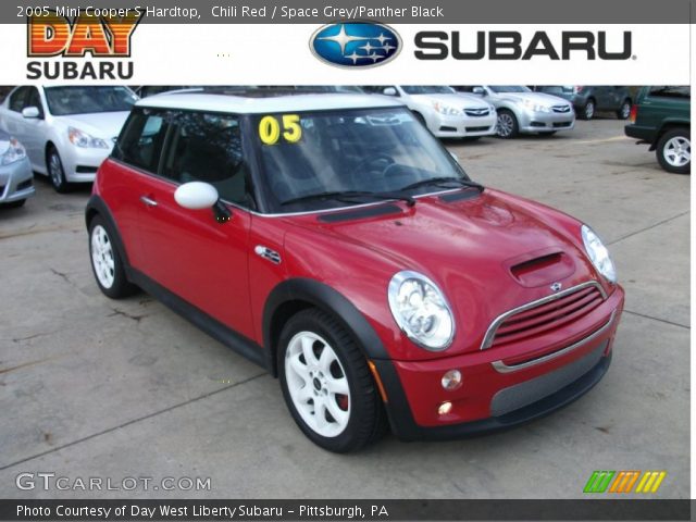 2005 Mini Cooper S Hardtop in Chili Red