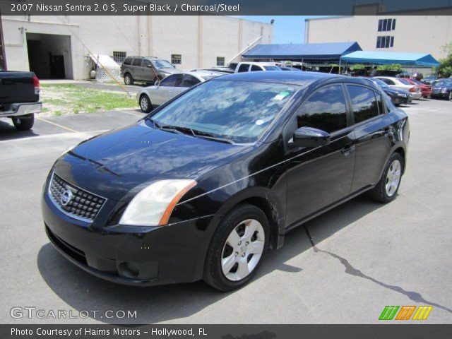 2007 Nissan Sentra 2.0 S in Super Black