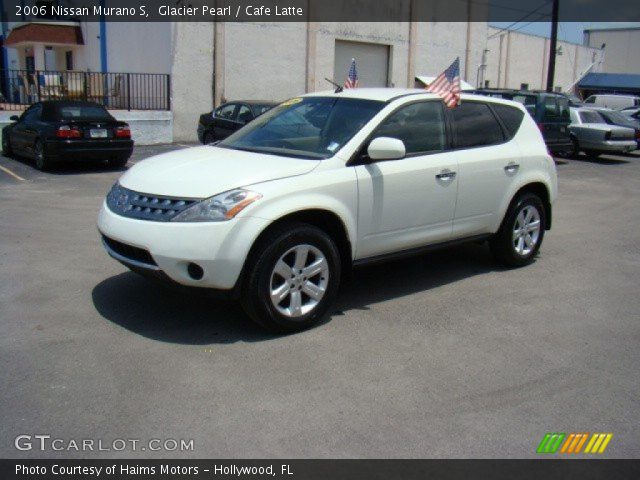 2006 Nissan Murano S in Glacier Pearl