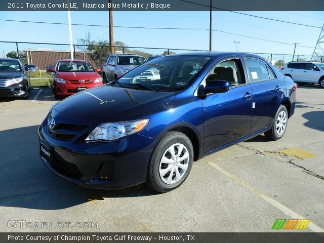 2011 Toyota Corolla LE in Nautical Blue Metallic