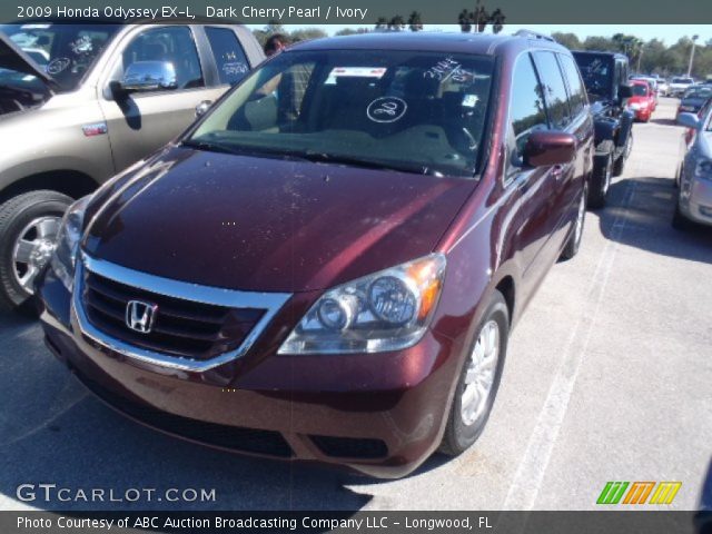 2009 Honda Odyssey EX-L in Dark Cherry Pearl
