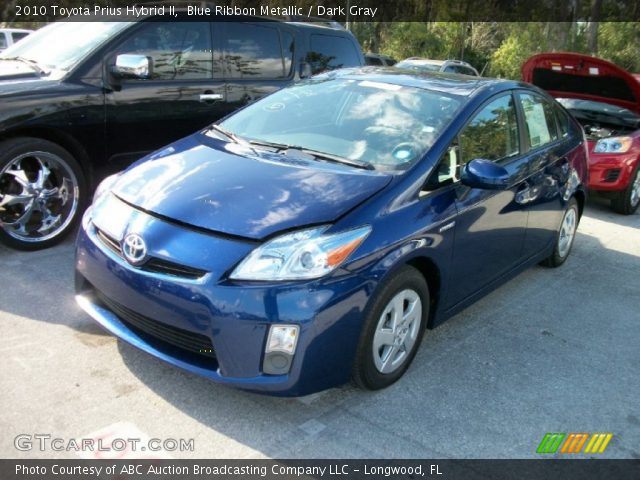 toyota prius 2010 blue ribbon metallic #3