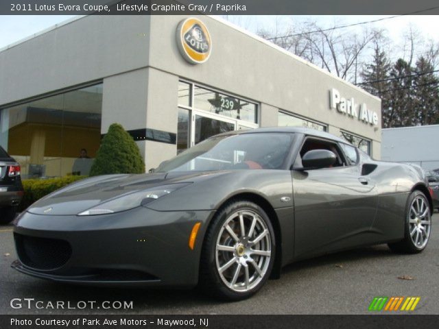 2011 Lotus Evora Coupe in Lifestyle Graphite Gray