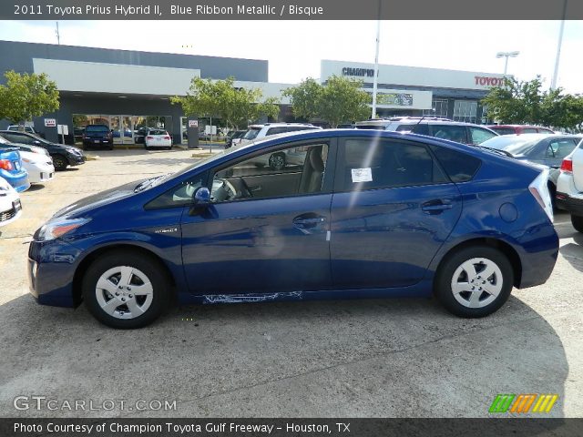 2011 Toyota Prius Hybrid II in Blue Ribbon Metallic