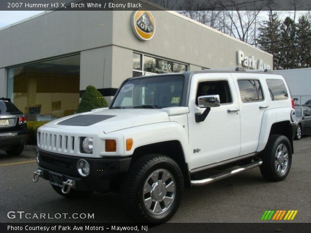 2007 Hummer H3 X in Birch White