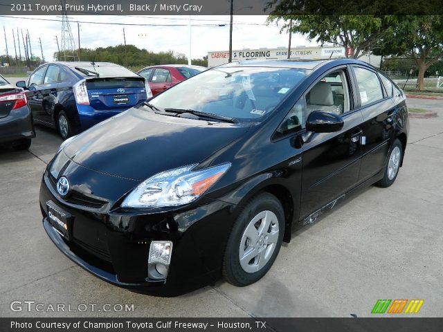 2011 Toyota Prius Hybrid II in Black