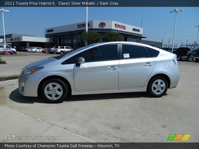 2011 Toyota Prius Hybrid II in Classic Silver Metallic