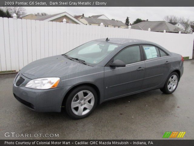 2009 Pontiac G6 Sedan in Dark Steel Gray Metallic