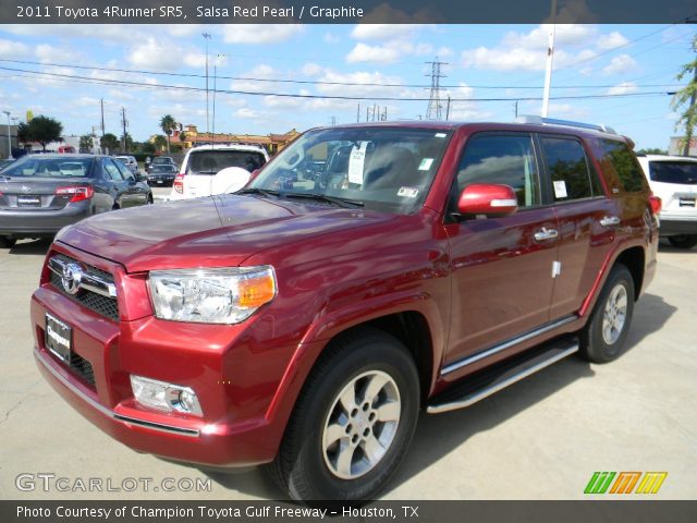 2011 Toyota 4Runner SR5 in Salsa Red Pearl