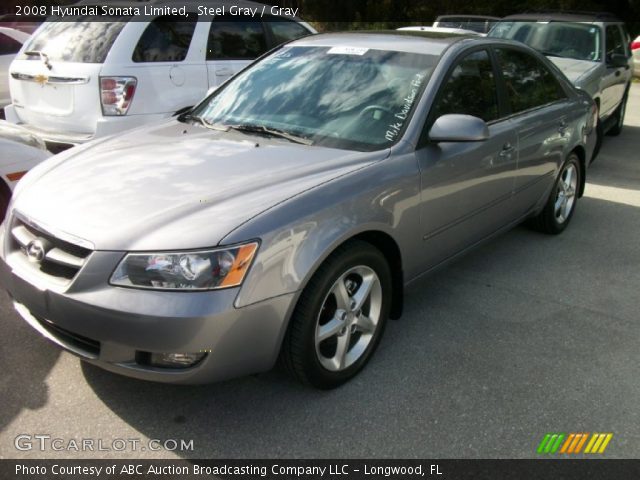 2008 Hyundai Sonata Limited in Steel Gray