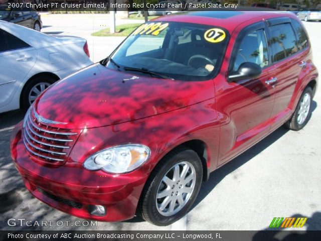 2007 Chrysler PT Cruiser Limited in Inferno Red Crystal Pearl