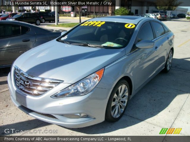 2011 Hyundai Sonata SE in Iridescent Silver Blue Metallic