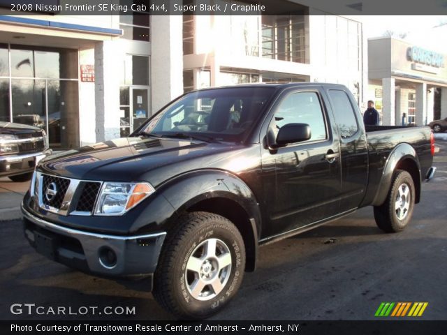 2008 Nissan Frontier SE King Cab 4x4 in Super Black