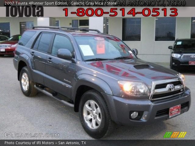 2007 Toyota 4Runner Sport Edition in Galactic Gray Mica