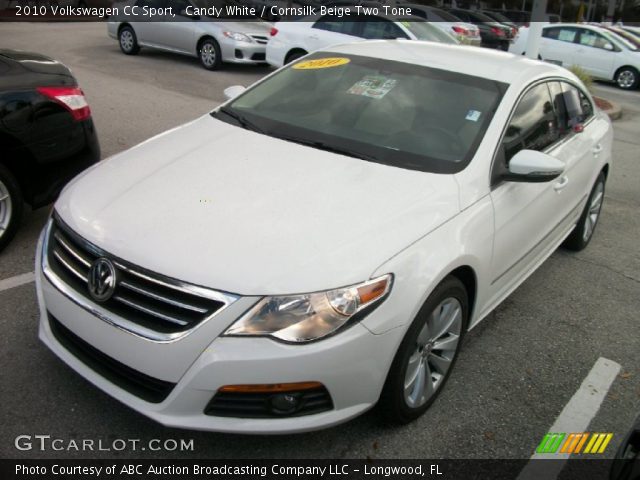 2010 Volkswagen CC Sport in Candy White