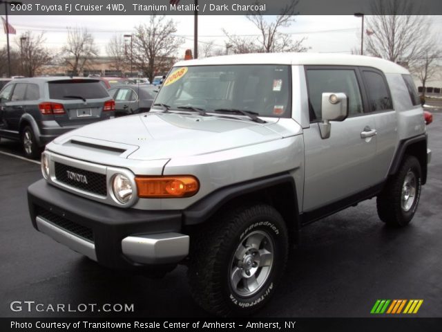 2008 Toyota FJ Cruiser 4WD in Titanium Metallic