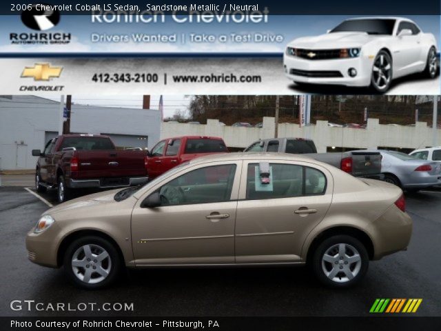 2006 Chevrolet Cobalt LS Sedan in Sandstone Metallic