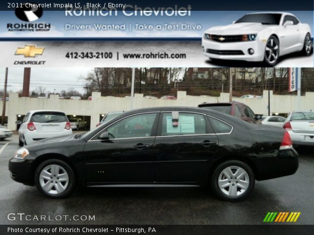 2011 Chevrolet Impala LS in Black