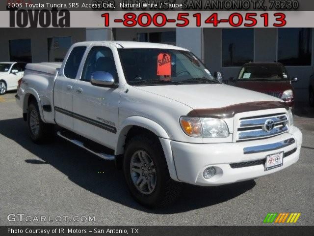 2005 Toyota Tundra SR5 Access Cab in Natural White