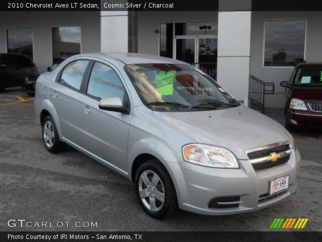 2010 Chevrolet Aveo LT Sedan in Cosmic Silver