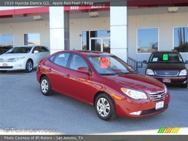 2010 Hyundai Elantra GLS in Apple Red Pearl