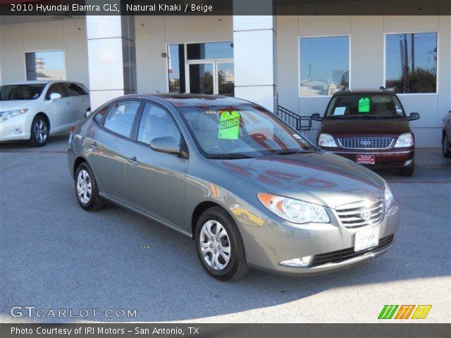 2010 Hyundai Elantra GLS in Natural Khaki