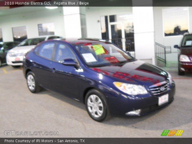 2010 Hyundai Elantra GLS in Regatta Blue
