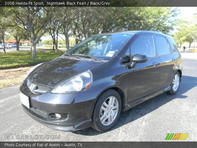 2008 Honda Fit Sport in Nighthawk Black Pearl