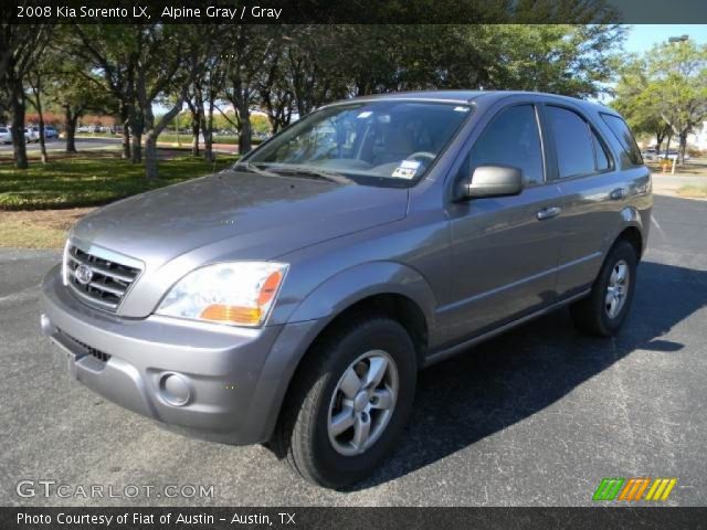2008 Kia Sorento LX in Alpine Gray