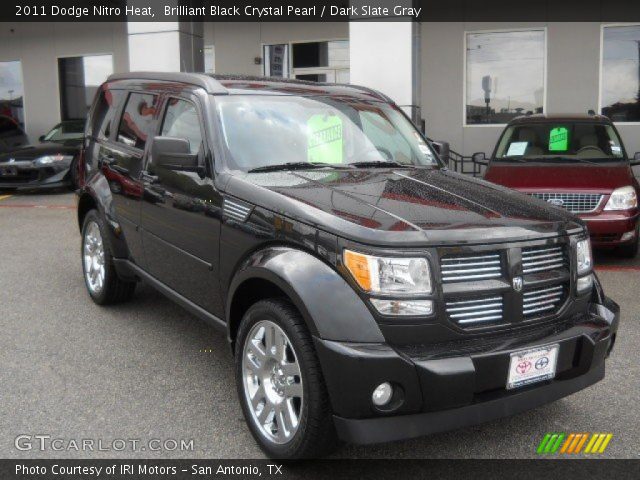 2011 Dodge Nitro Heat in Brilliant Black Crystal Pearl