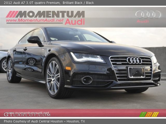 2012 Audi A7 3.0T quattro Premium in Brilliant Black