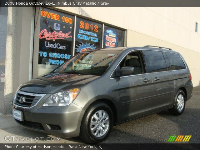 2008 Honda Odyssey EX-L in Nimbus Gray Metallic