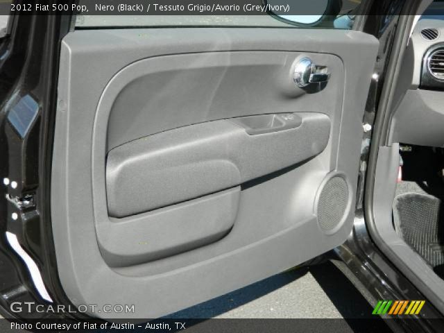 2012 Fiat 500 Pop in Nero (Black)