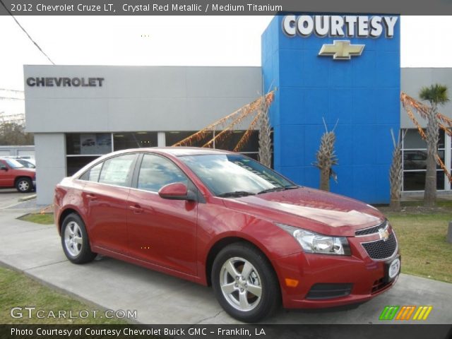 2012 Chevrolet Cruze LT in Crystal Red Metallic