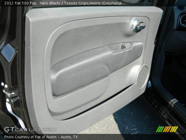 2012 Fiat 500 Pop in Nero (Black)