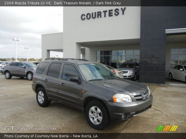 2004 Mazda Tribute LX V6 in Dark Titanium Metallic