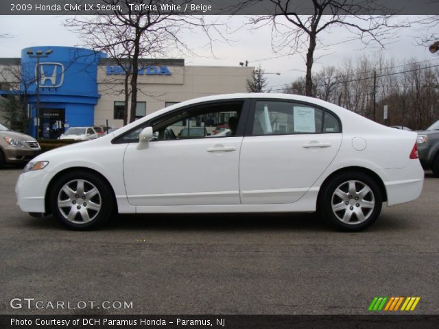 2009 Honda Civic LX Sedan in Taffeta White