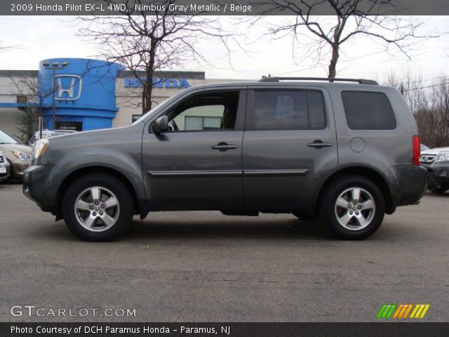 2009 Honda Pilot EX-L 4WD in Nimbus Gray Metallic