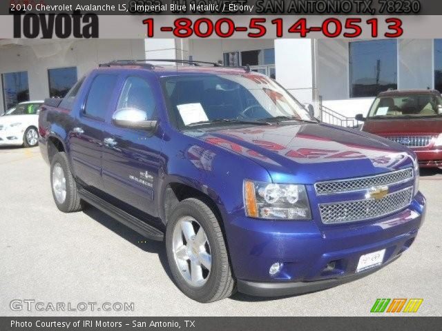 2010 Chevrolet Avalanche LS in Imperial Blue Metallic