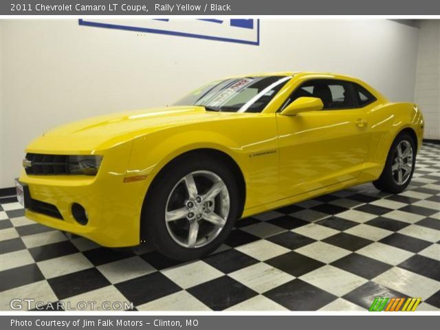 2011 Chevrolet Camaro LT Coupe in Rally Yellow