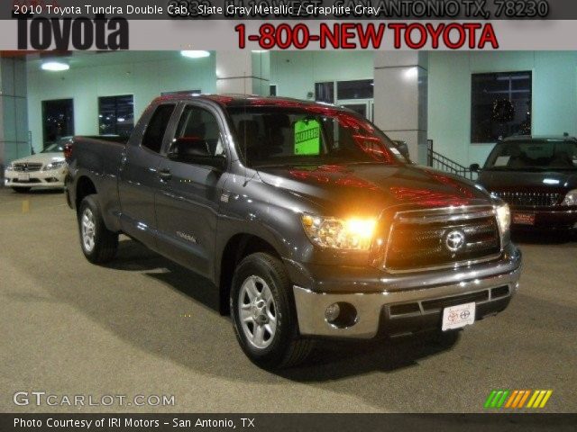 2010 Toyota Tundra Double Cab in Slate Gray Metallic