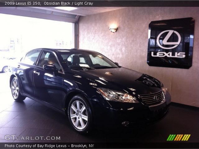 2009 Lexus ES 350 in Obsidian Black
