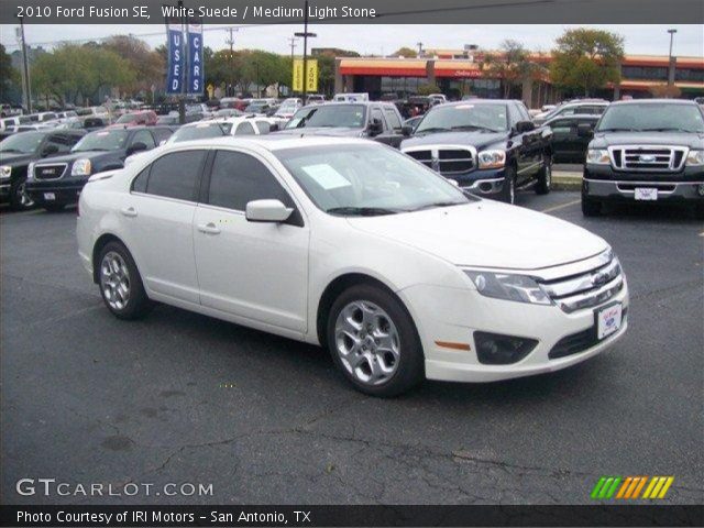 2010 Ford Fusion SE in White Suede
