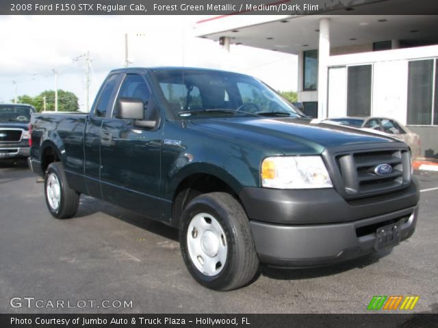 2008 Ford F150 STX Regular Cab in Forest Green Metallic