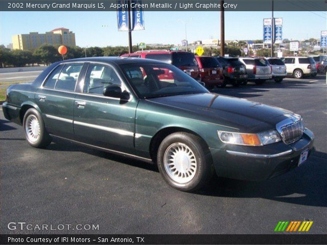 2002 Mercury Grand Marquis LS in Aspen Green Metallic