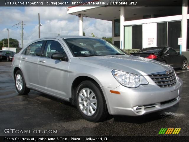2010 Chrysler Sebring Touring Sedan in Bright Silver Metallic