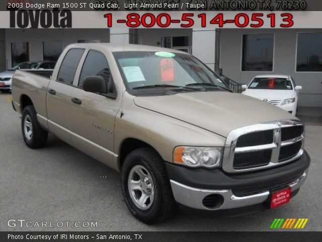 2003 Dodge Ram 1500 ST Quad Cab in Light Almond Pearl