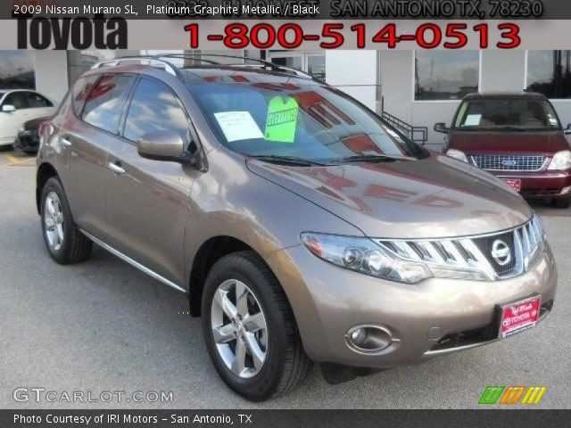 2009 Nissan Murano SL in Platinum Graphite Metallic