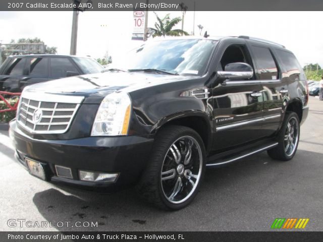 2007 Cadillac Escalade AWD in Black Raven