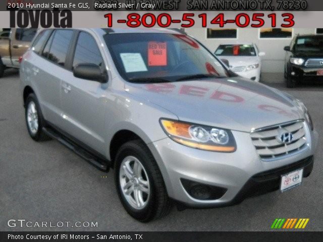 2010 Hyundai Santa Fe GLS in Radiant Silver